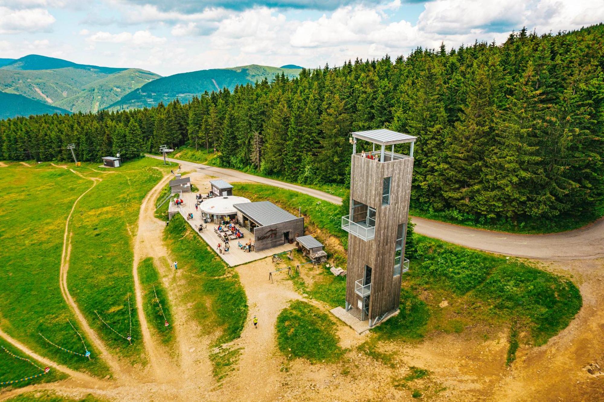 Penzion Kouty Loučná nad Desnou エクステリア 写真